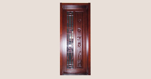 黄南卧室门选红木门中式风格还是白色好