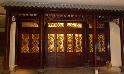 黄南传统仿古门窗浮雕技术制作方法